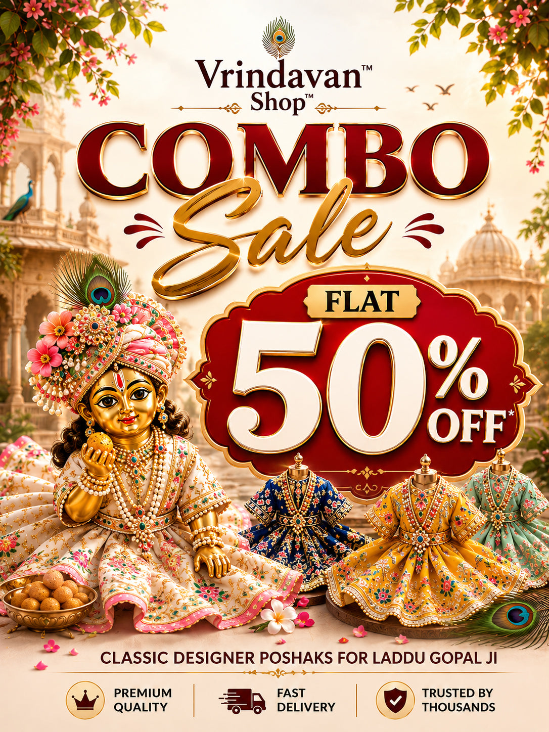 Combo Sale - Flat 50% OFF*