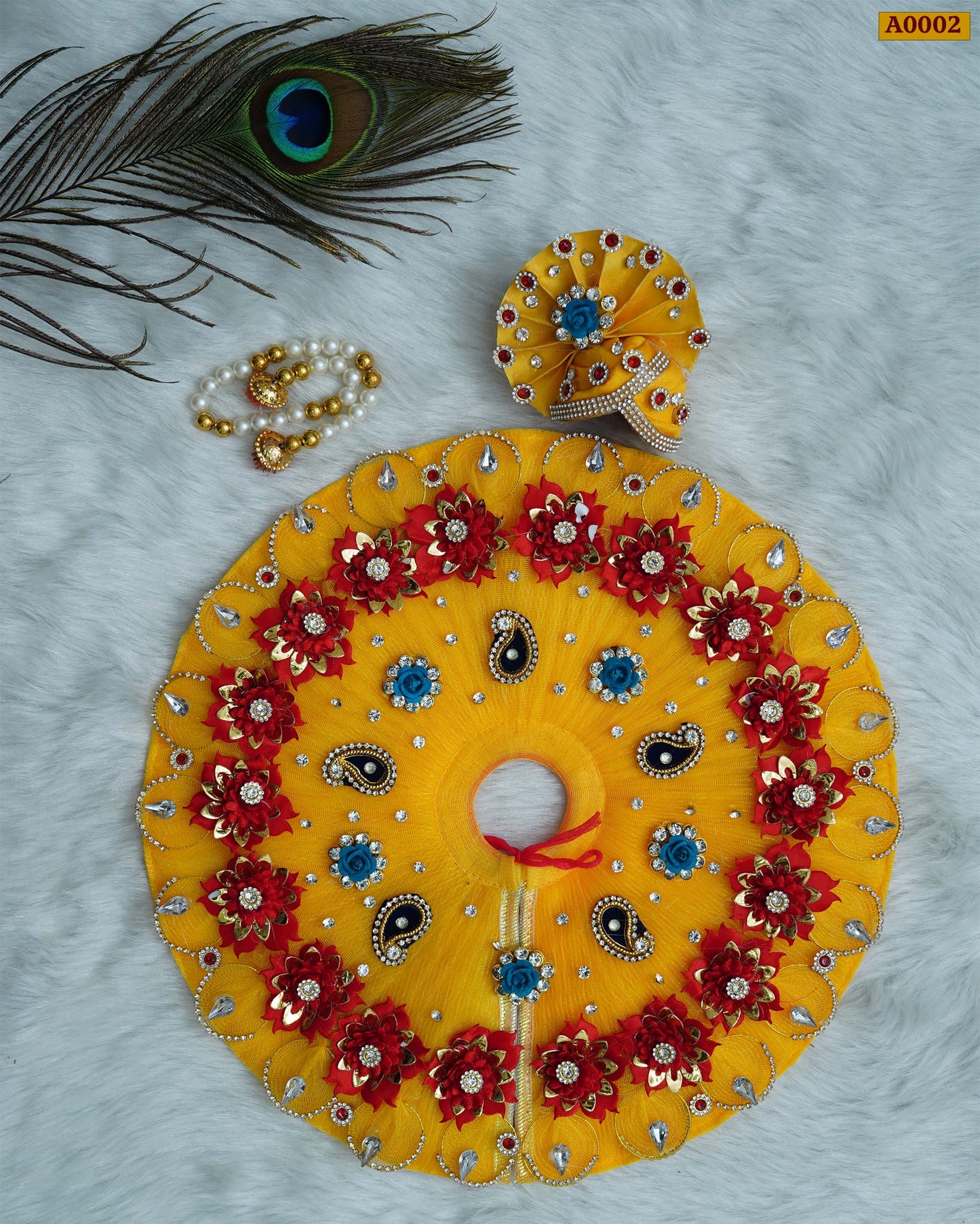 Vrindavan Royale Ramanika Designer Laddu Gopal Poshak | A0002