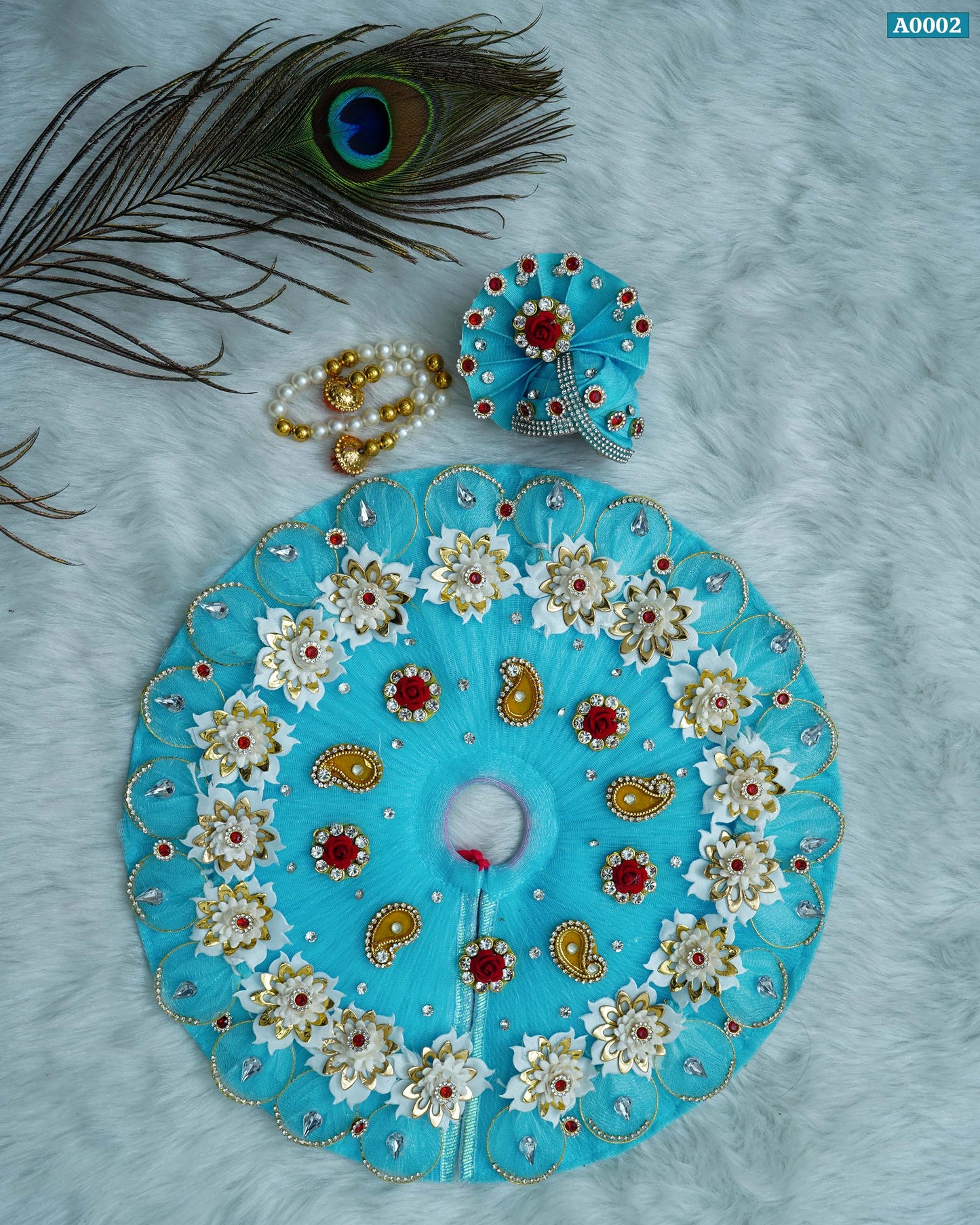 Vrindavan Royale Ramanika Designer Laddu Gopal Poshak | A0002
