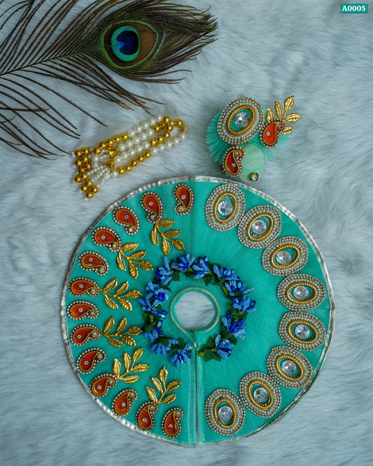 Vrindavan Classic Anantika Designer Laddu Gopal Poshak | A0005