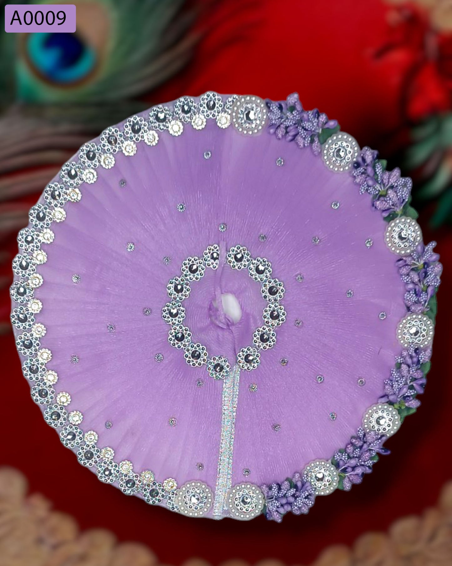 Beautiful 2 Piece Designer Poshak for Laddu Gopal - A0009