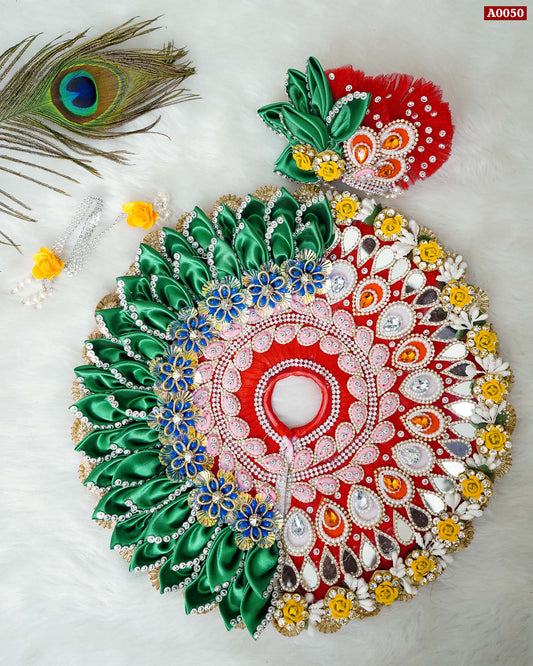 Vrindavan Royale Rajsi Shobha Laddu Gopal Poshak | Festive Collection | A0050