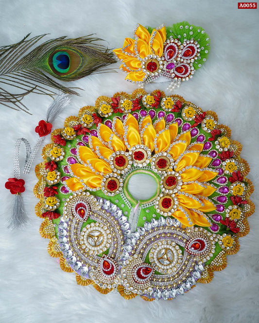 Vrindavan Royale Pushp Ratna Laddu Gopal Poshak | A0055