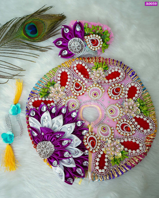 Vrindavan Royale Vasantika Laddu Gopal Poshak | A0059
