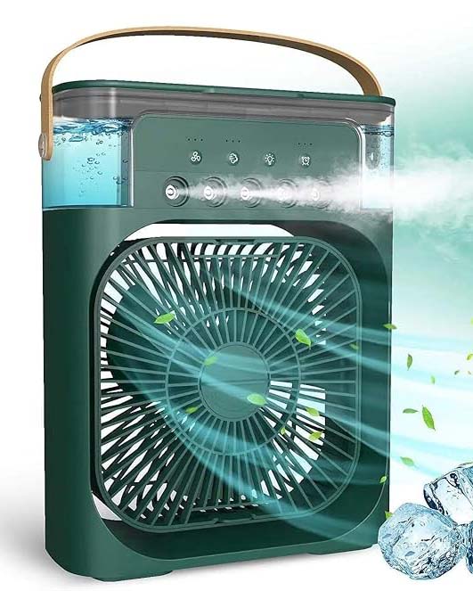 Portable Mini Air Cooler Fan For Laddu Gopal - Portable Mini AC