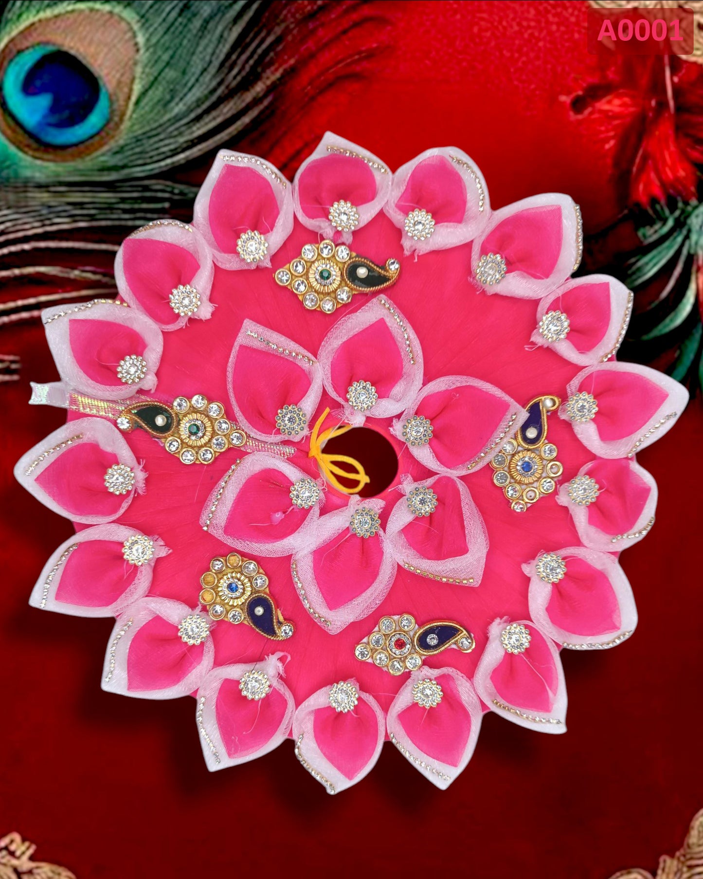Beautiful Designer Poshak for Laddu Gopal - A0001