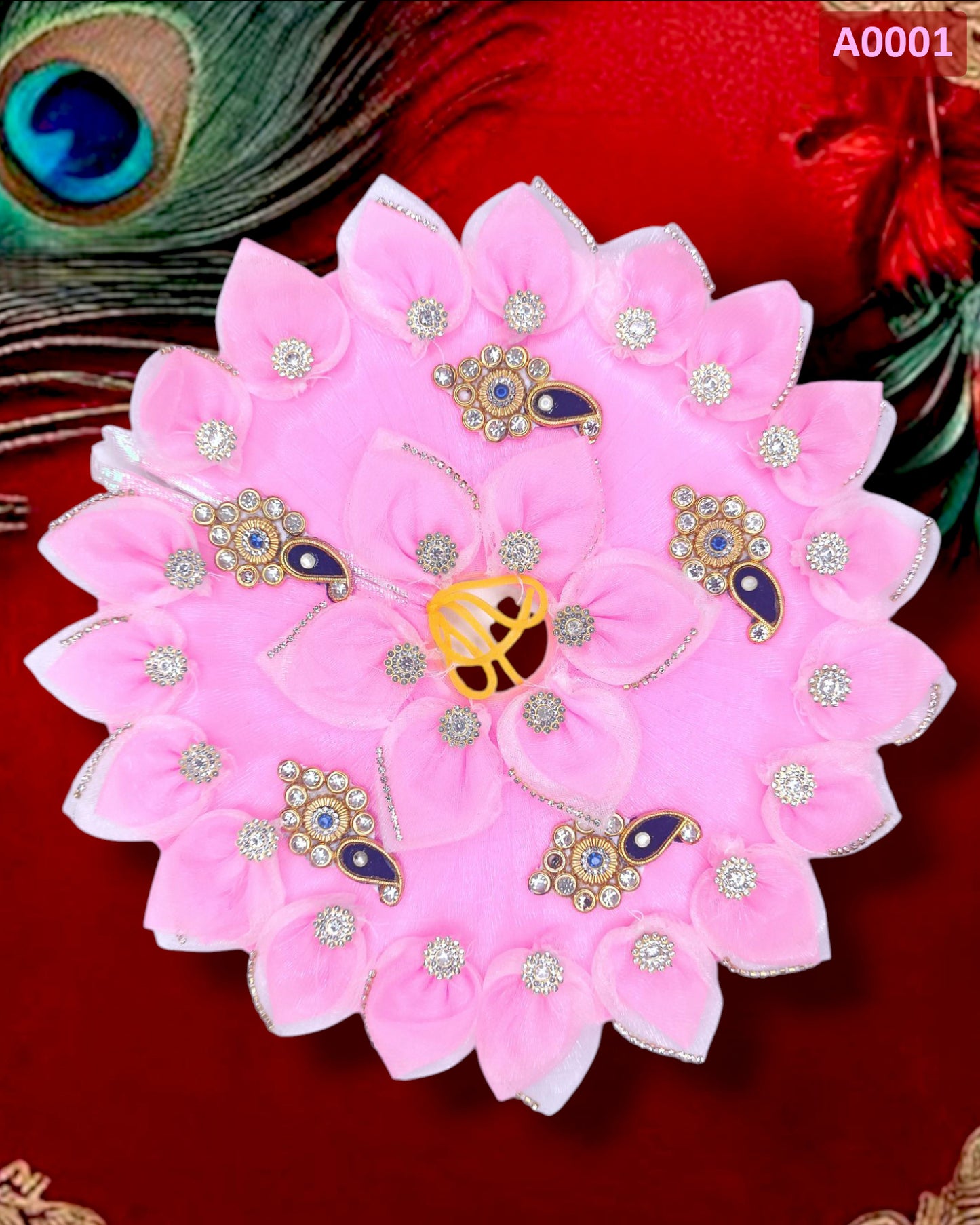 Beautiful Designer Poshak for Laddu Gopal - A0001